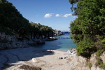 Τσαγκαράδα - Η Παραλία Λαμπινού